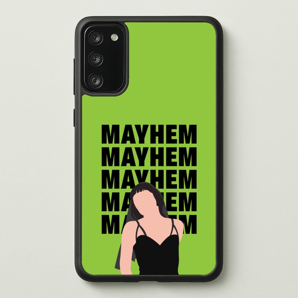 Neon Green Mayhem - Lady Gaga Phone Case for Galaxy S20