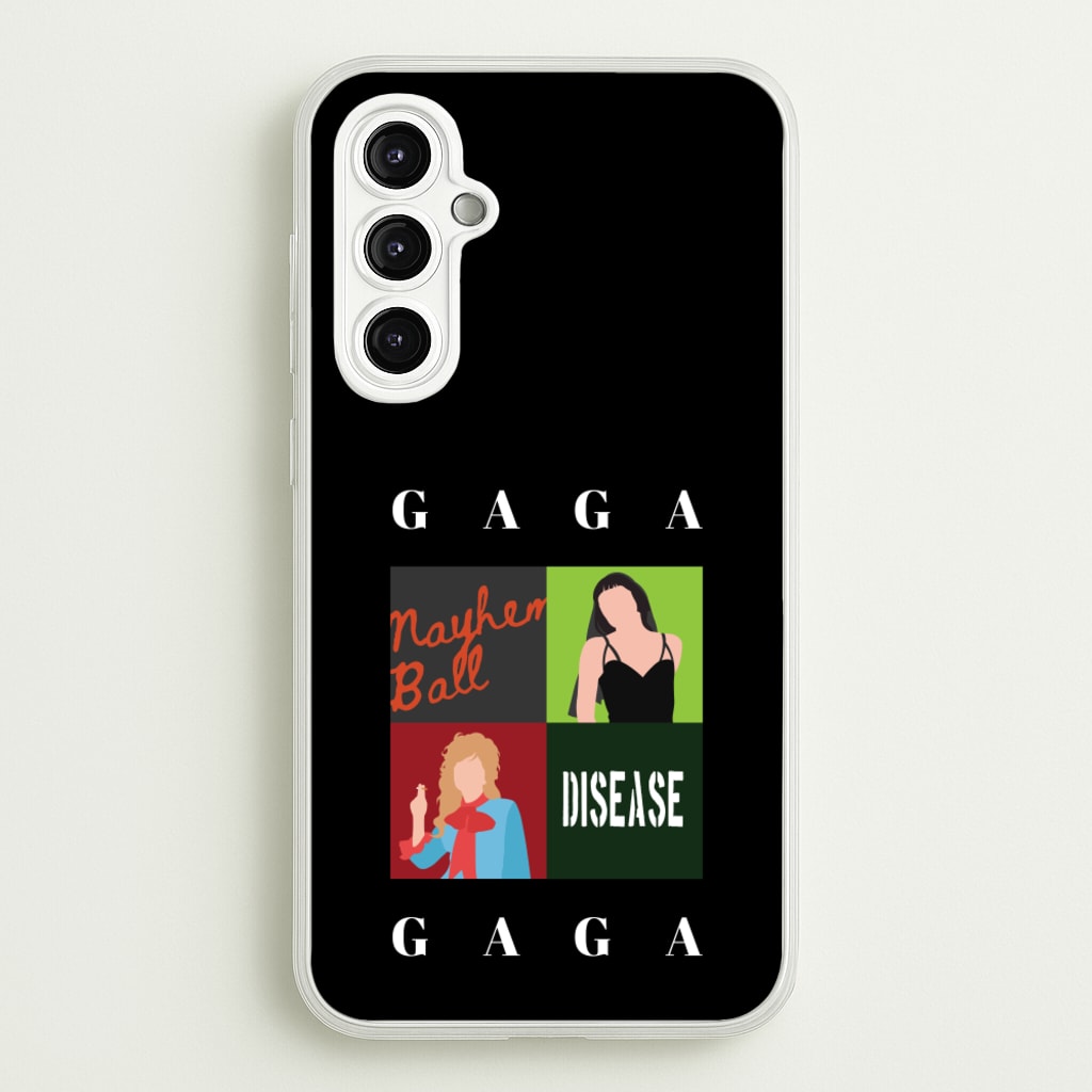 Gaga Collage - Lady Gaga Phone Case for Galaxy A14