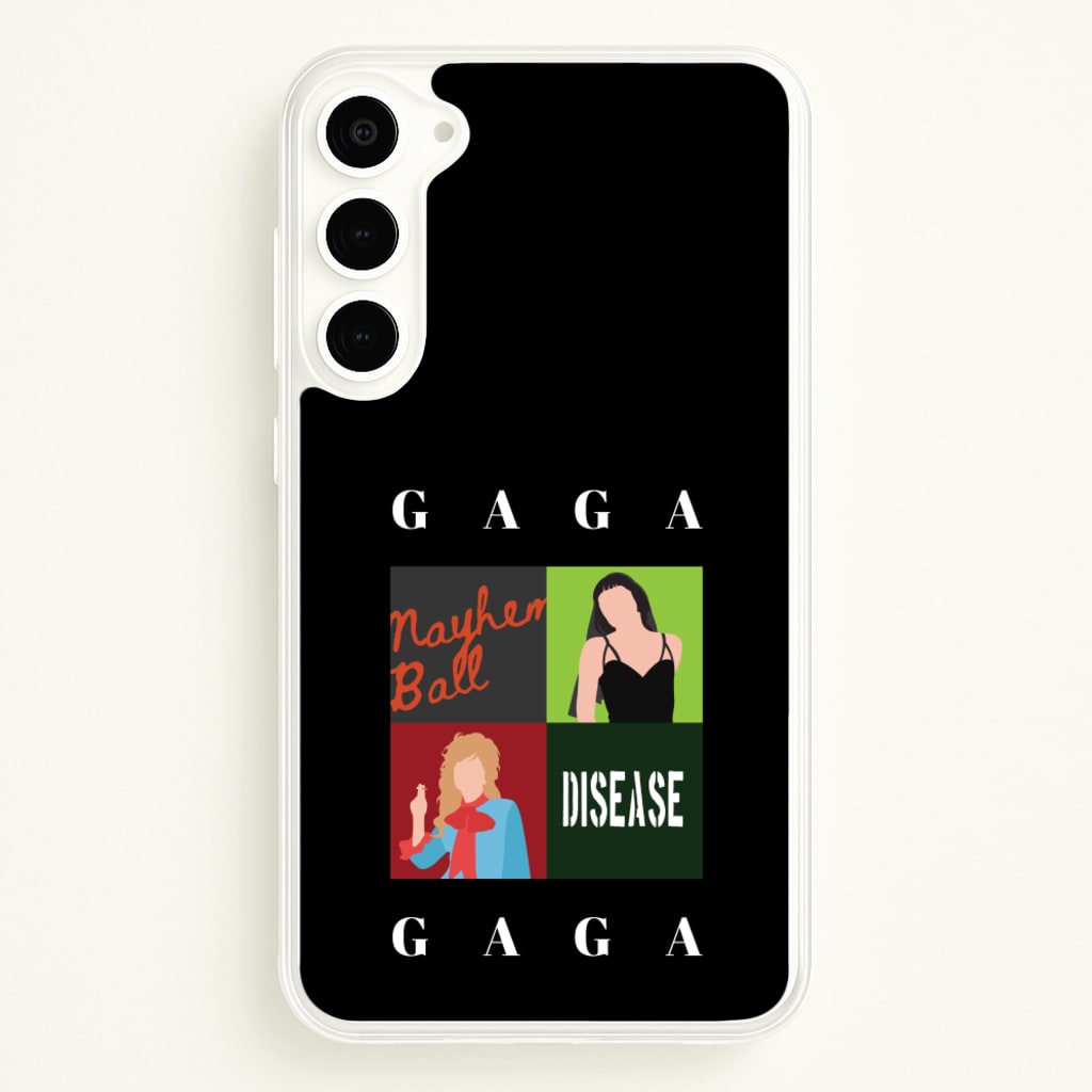 Gaga Collage - Lady Gaga Phone Case for Galaxy S23