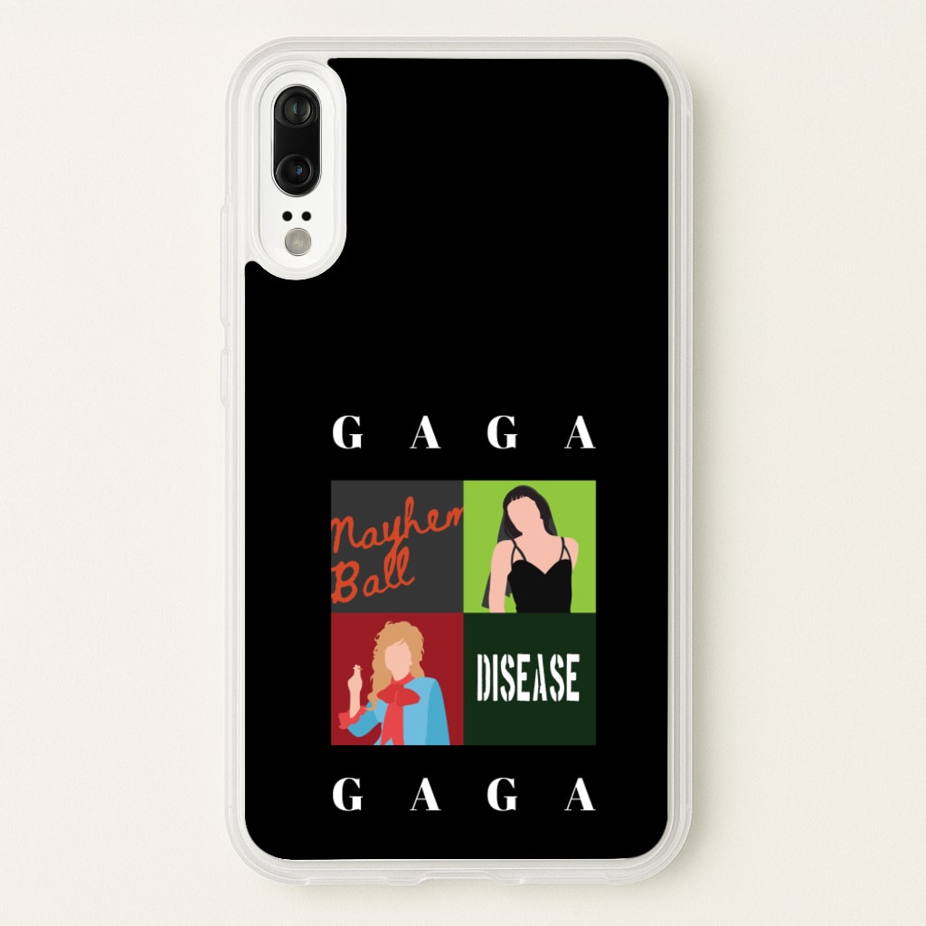 Gaga Collage - Lady Gaga Phone Case for Huawei P20