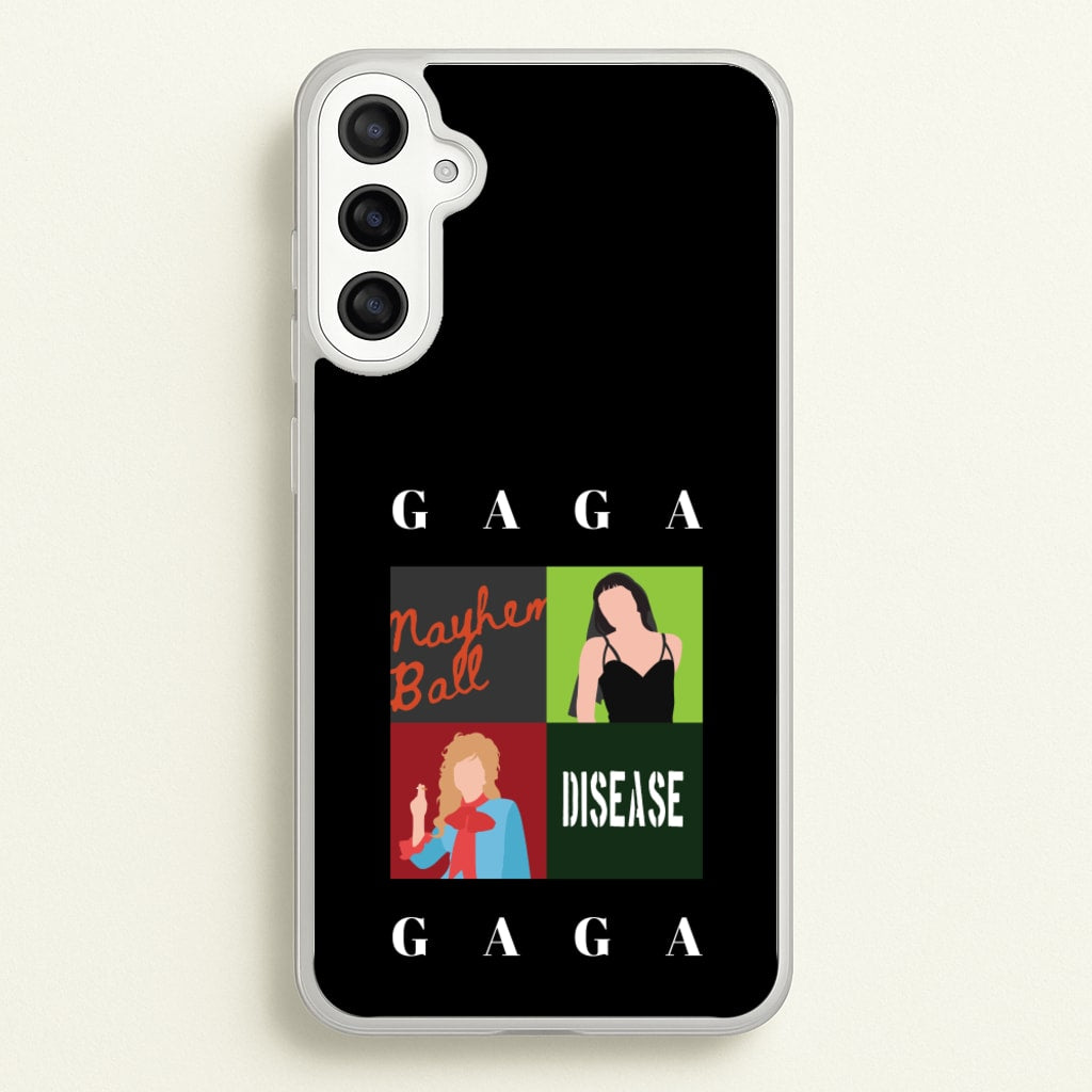 Gaga Collage - Lady Gaga Phone Case for Galaxy A34