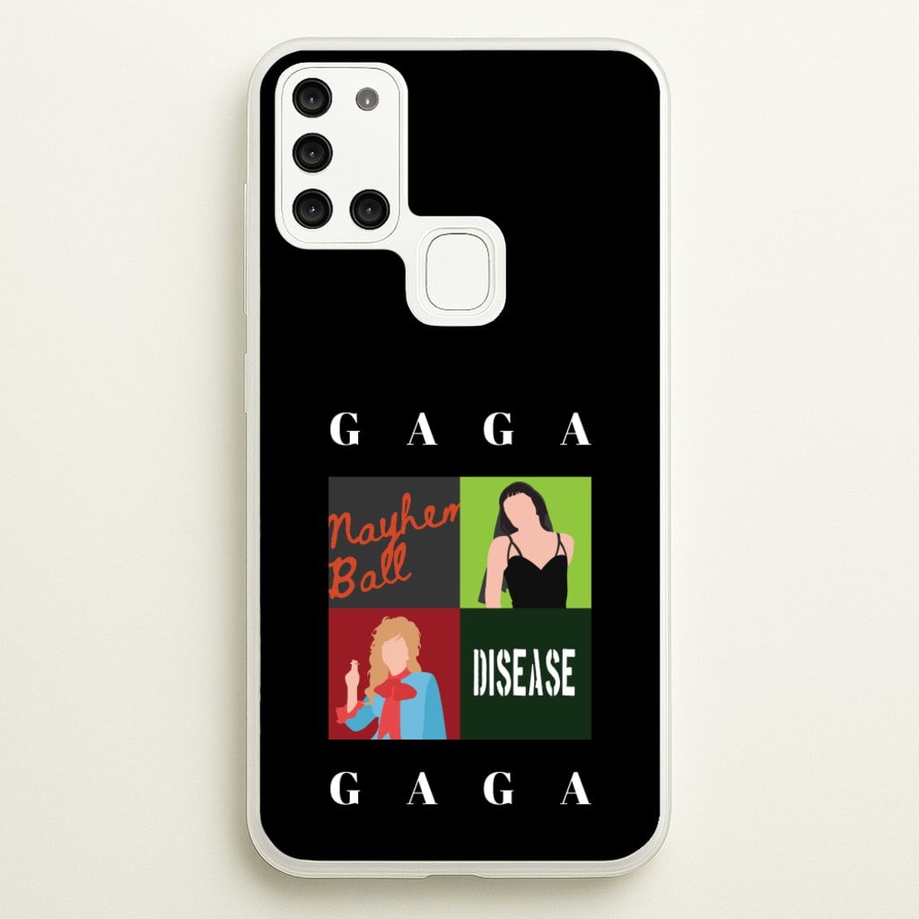 Gaga Collage - Lady Gaga Phone Case for Galaxy A21s