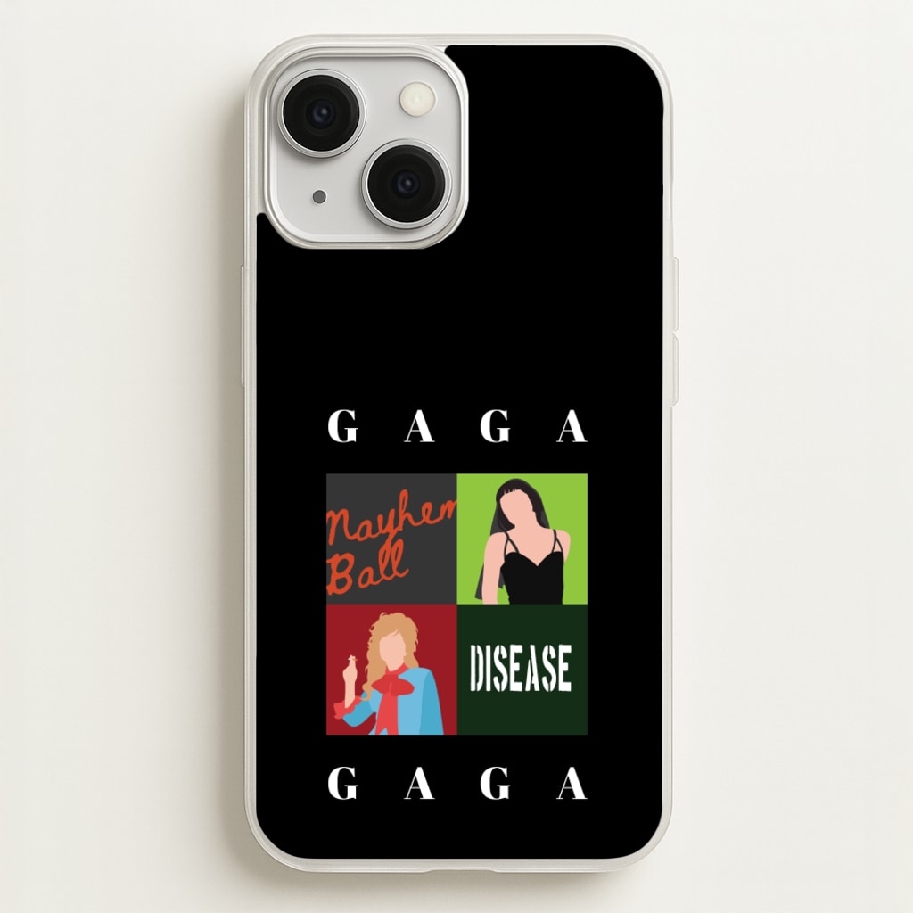 Gaga Collage - Lady Gaga Phone Case for iPhone 13