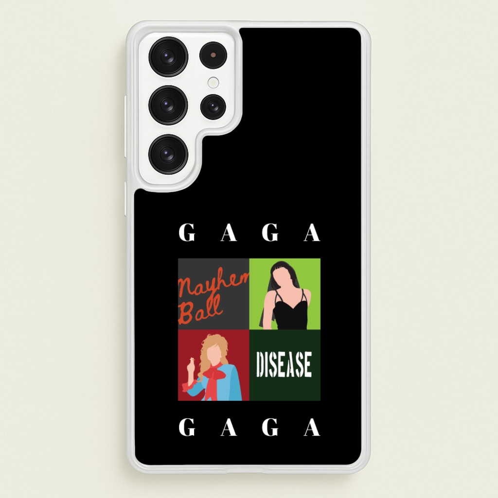 Gaga Collage - Lady Gaga Phone Case for Galaxy S22 Ultra
