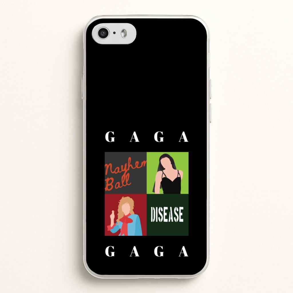Gaga Collage - Lady Gaga Phone Case for iPhone 5 / 5s / SE 2016