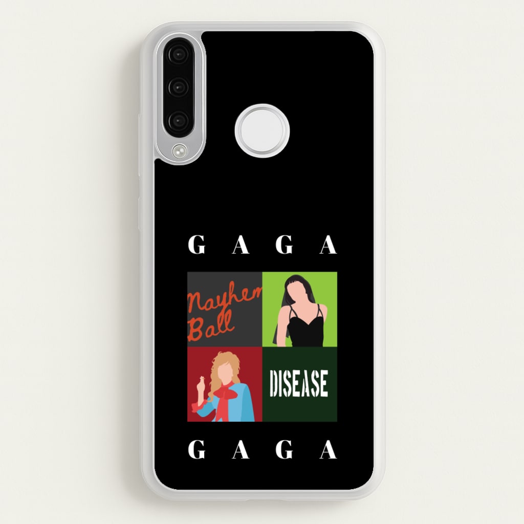 Gaga Collage - Lady Gaga Phone Case for Huawei P30 Lite