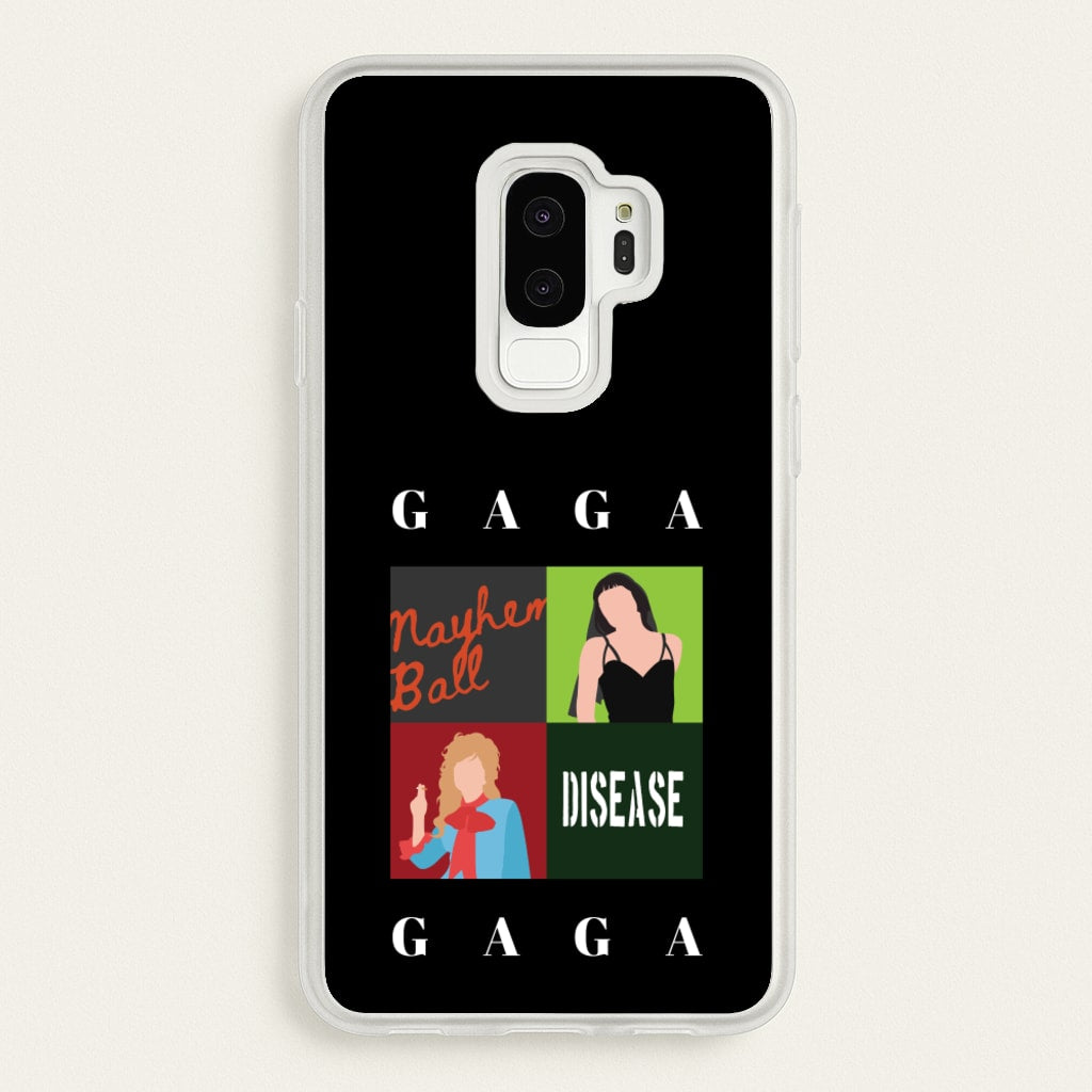 Gaga Collage - Lady Gaga Phone Case for Galaxy S9 Plus