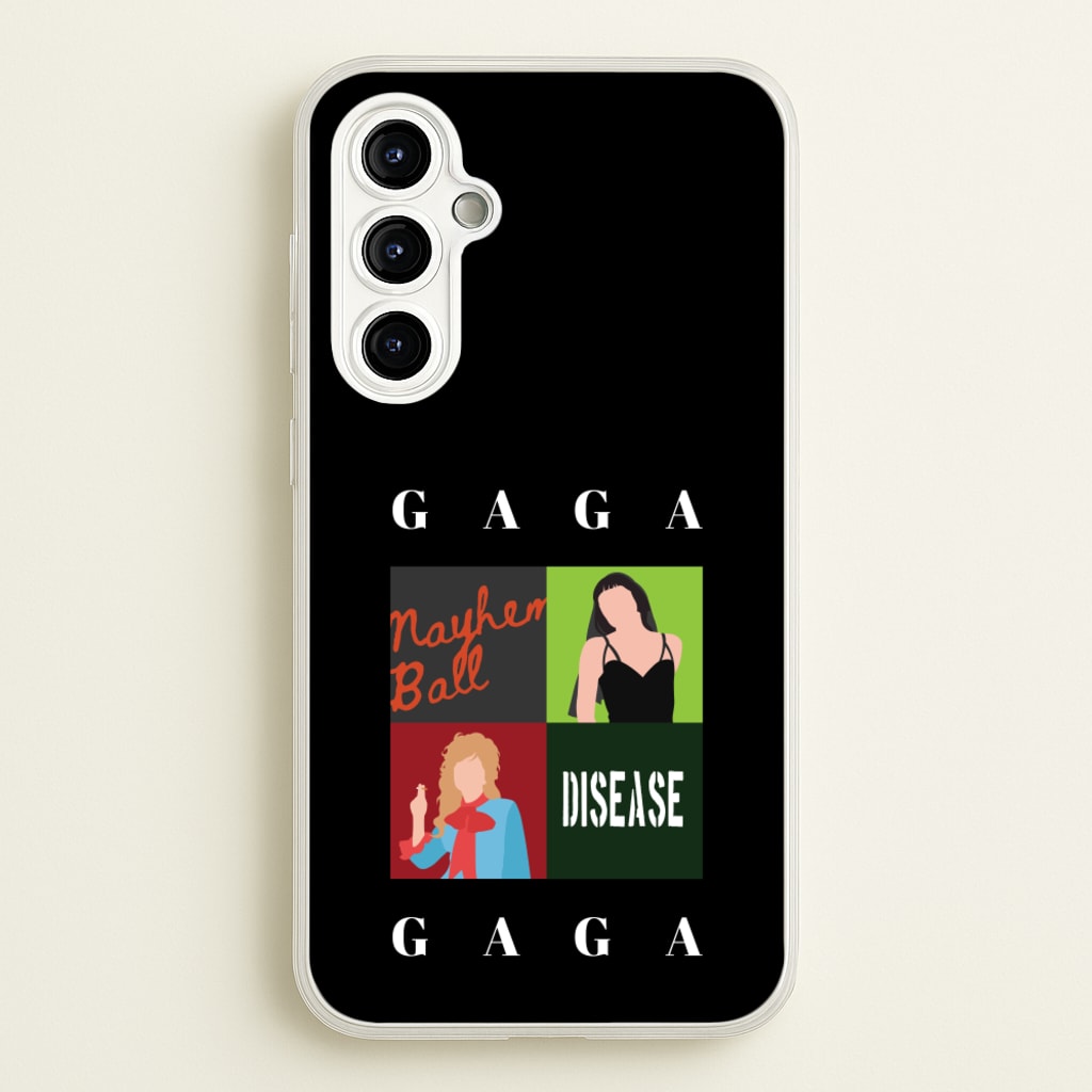 Gaga Collage - Lady Gaga Phone Case for Galaxy A54