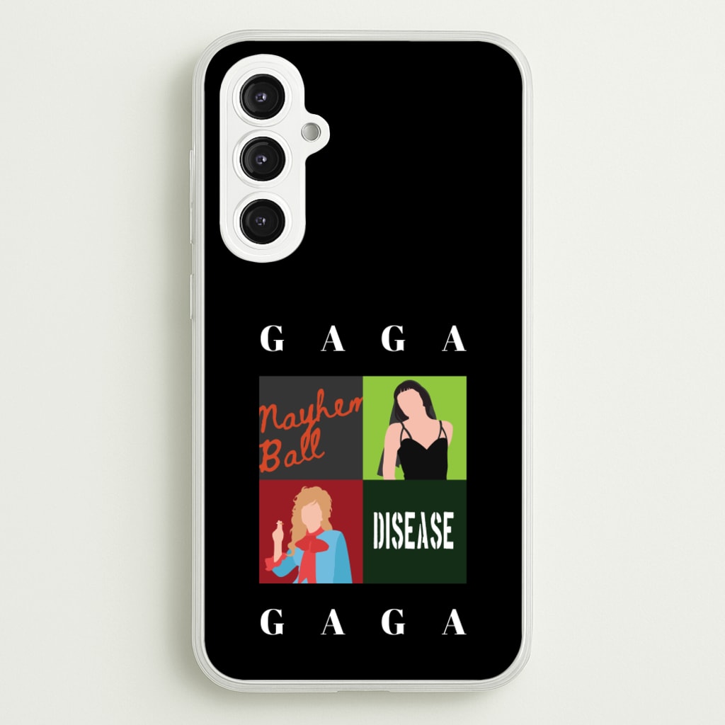 Gaga Collage - Lady Gaga Phone Case for Galaxy S23FE
