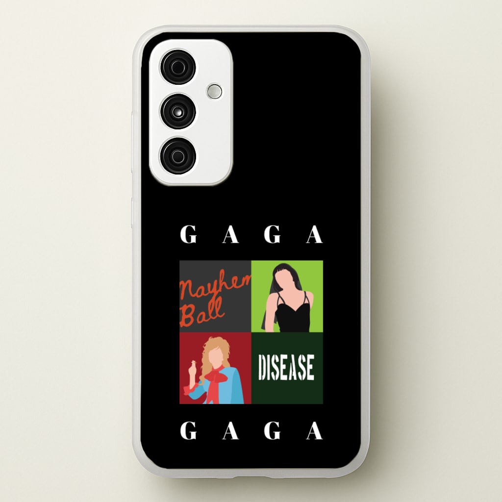 Gaga Collage - Lady Gaga Phone Case for Galaxy A55