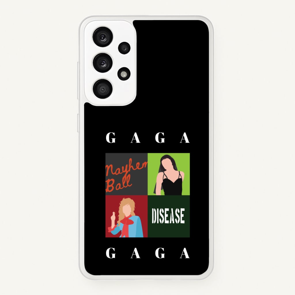Gaga Collage - Lady Gaga Phone Case for Galaxy A33