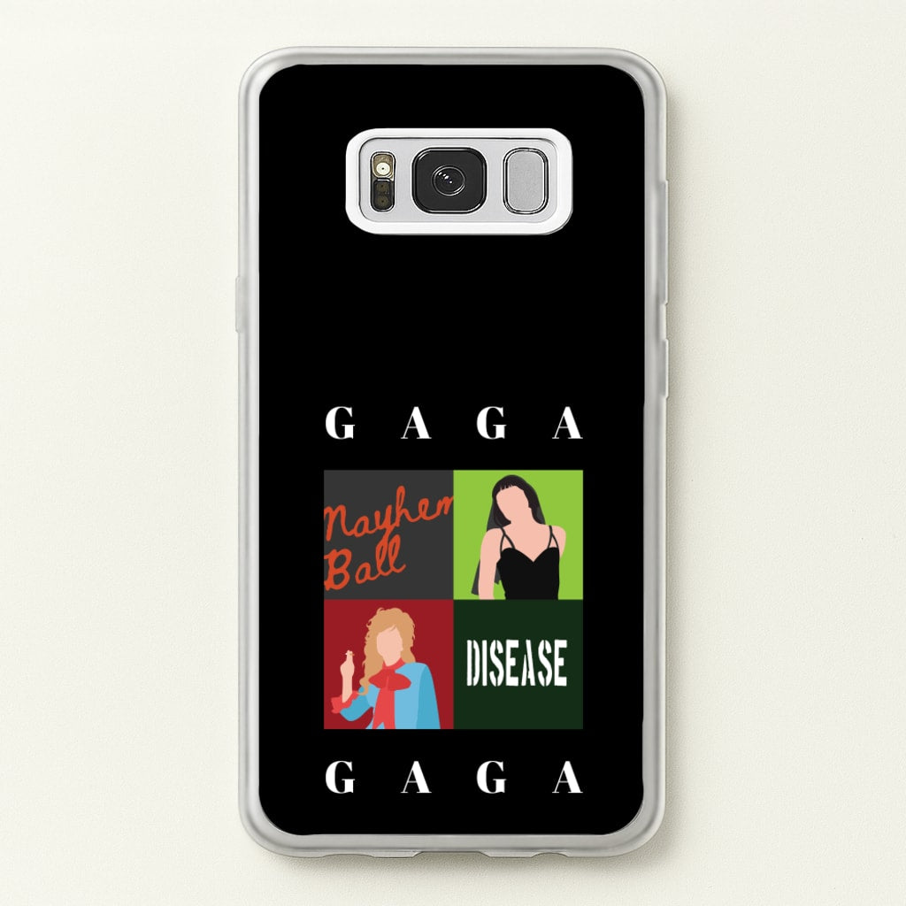 Gaga Collage - Lady Gaga Phone Case for Galaxy S8 Plus