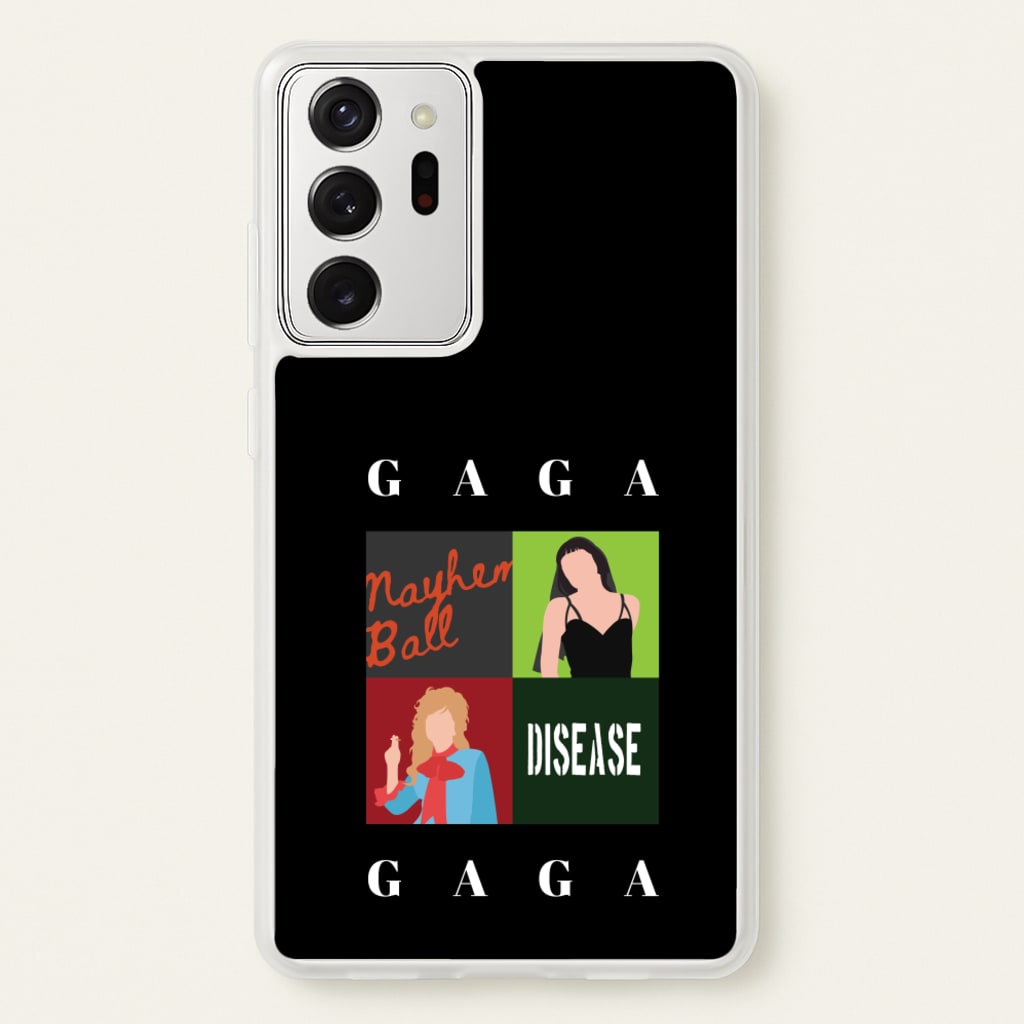 Gaga Collage - Lady Gaga Phone Case for Galaxy Note 20 Ultra