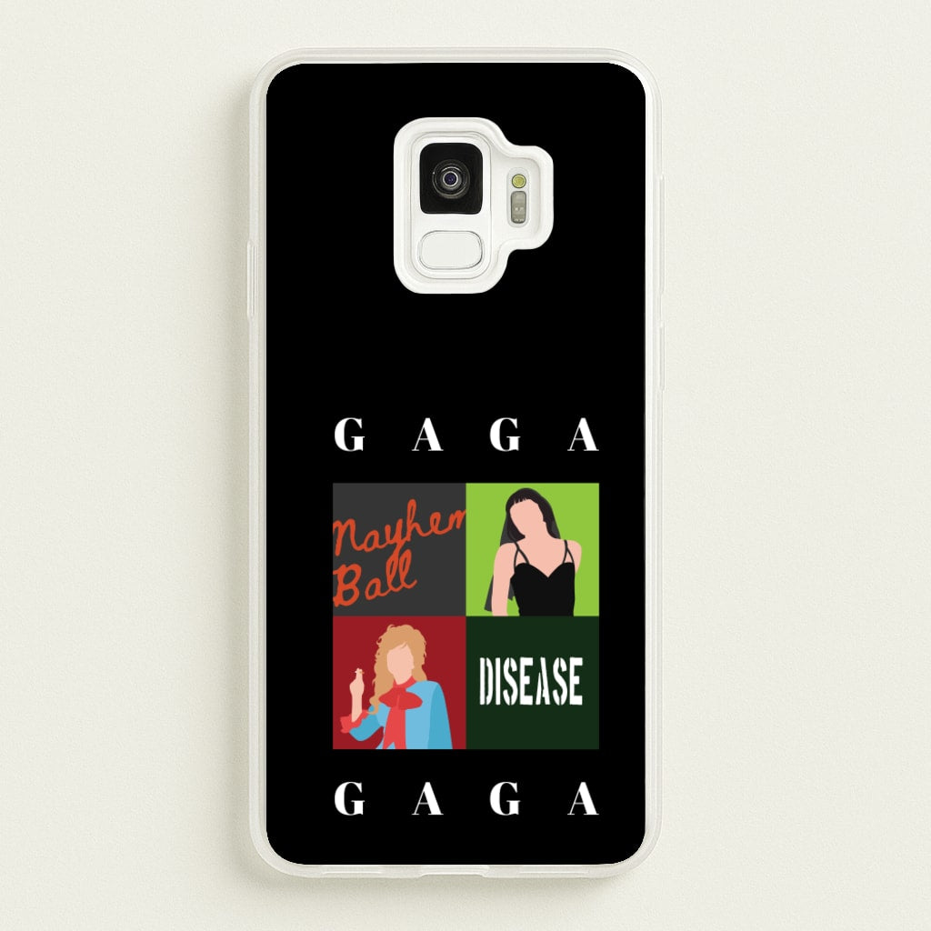 Gaga Collage - Lady Gaga Phone Case for Galaxy S9
