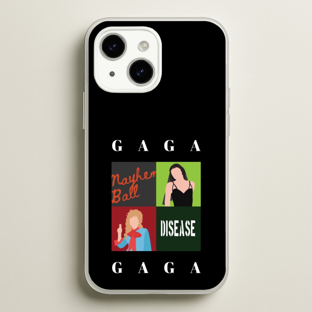 Gaga Collage - Lady Gaga Phone Case for iPhone 14 Plus