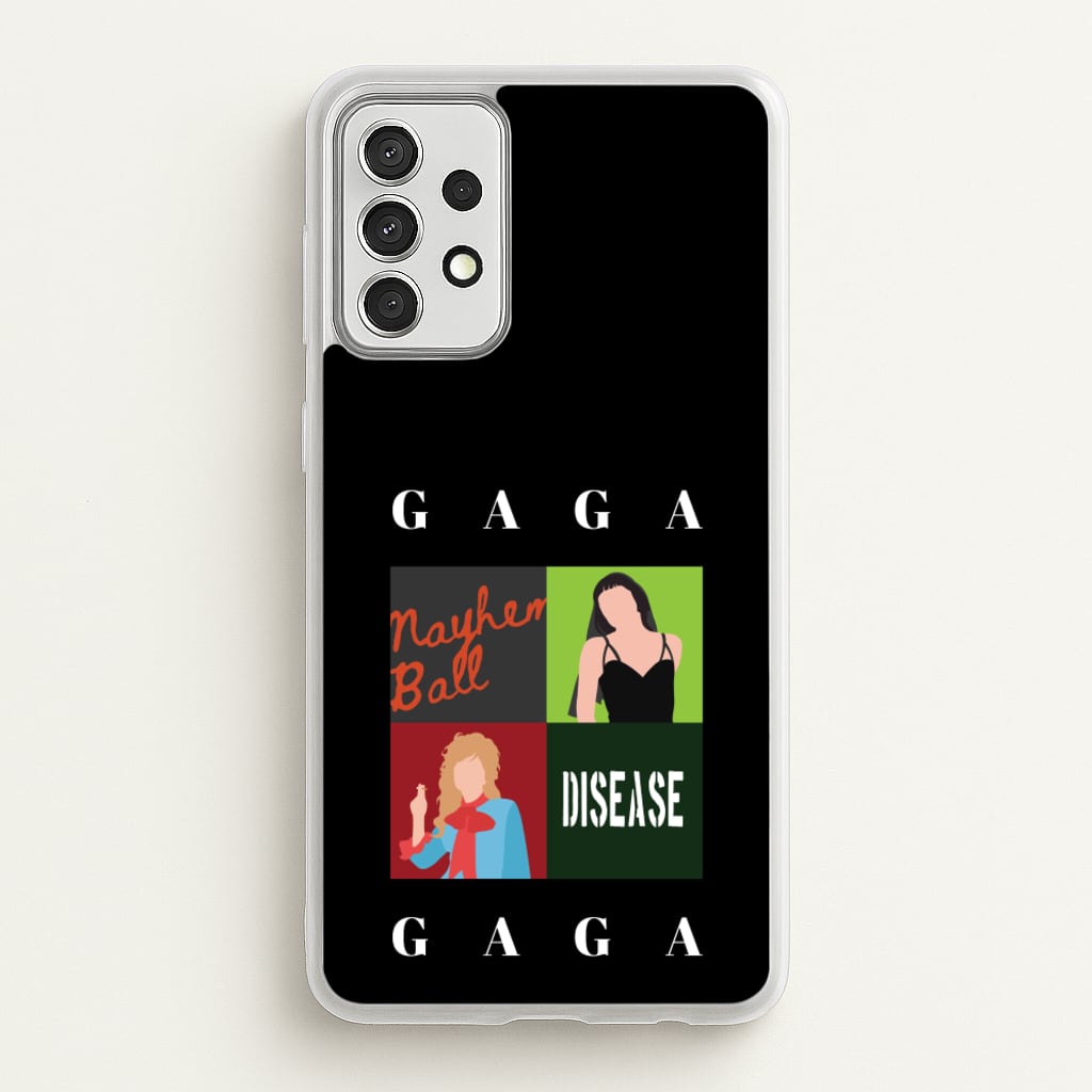 Gaga Collage - Lady Gaga Phone Case for Galaxy A52 / A52s