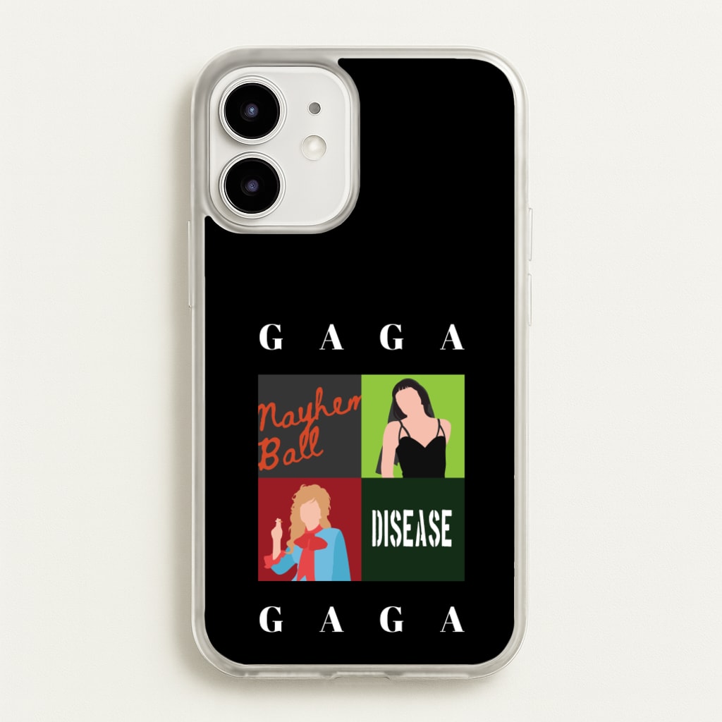 Gaga Collage - Lady Gaga Phone Case for iPhone 12 / 12 Pro