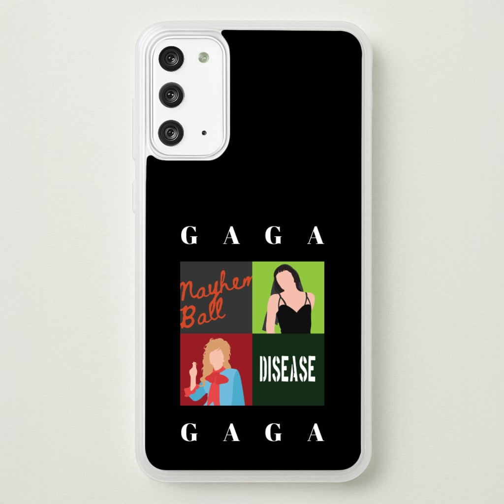 Gaga Collage - Lady Gaga Phone Case for Galaxy Note 20
