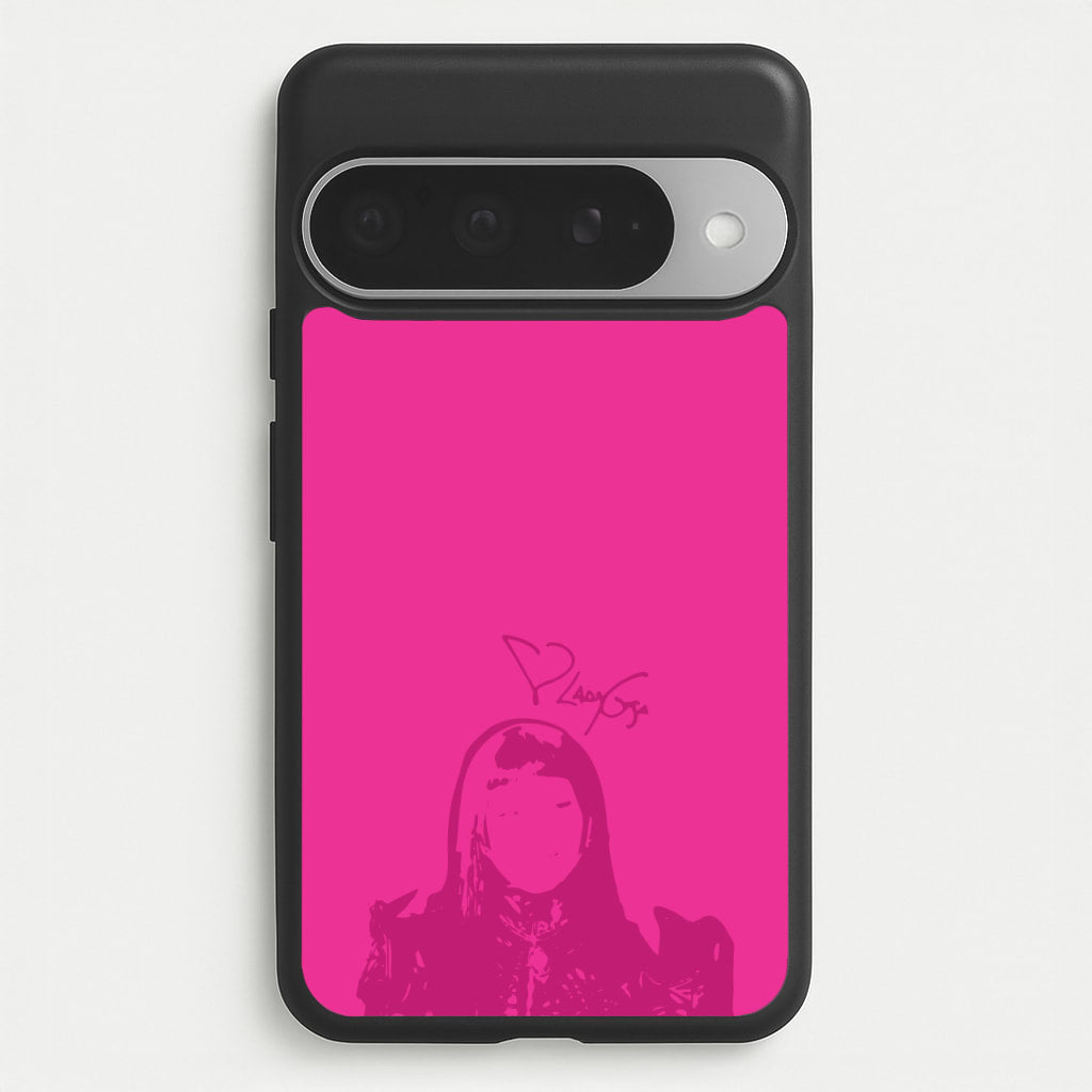 Pink Gaga Silhouette Phone Case for Google Pixel 10 Pro XL