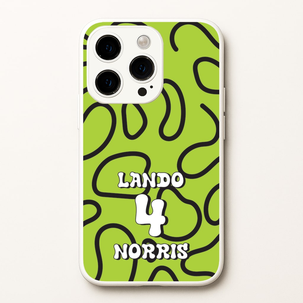 Lando 4 - F1 Phone Case for iPhone 15 Pro