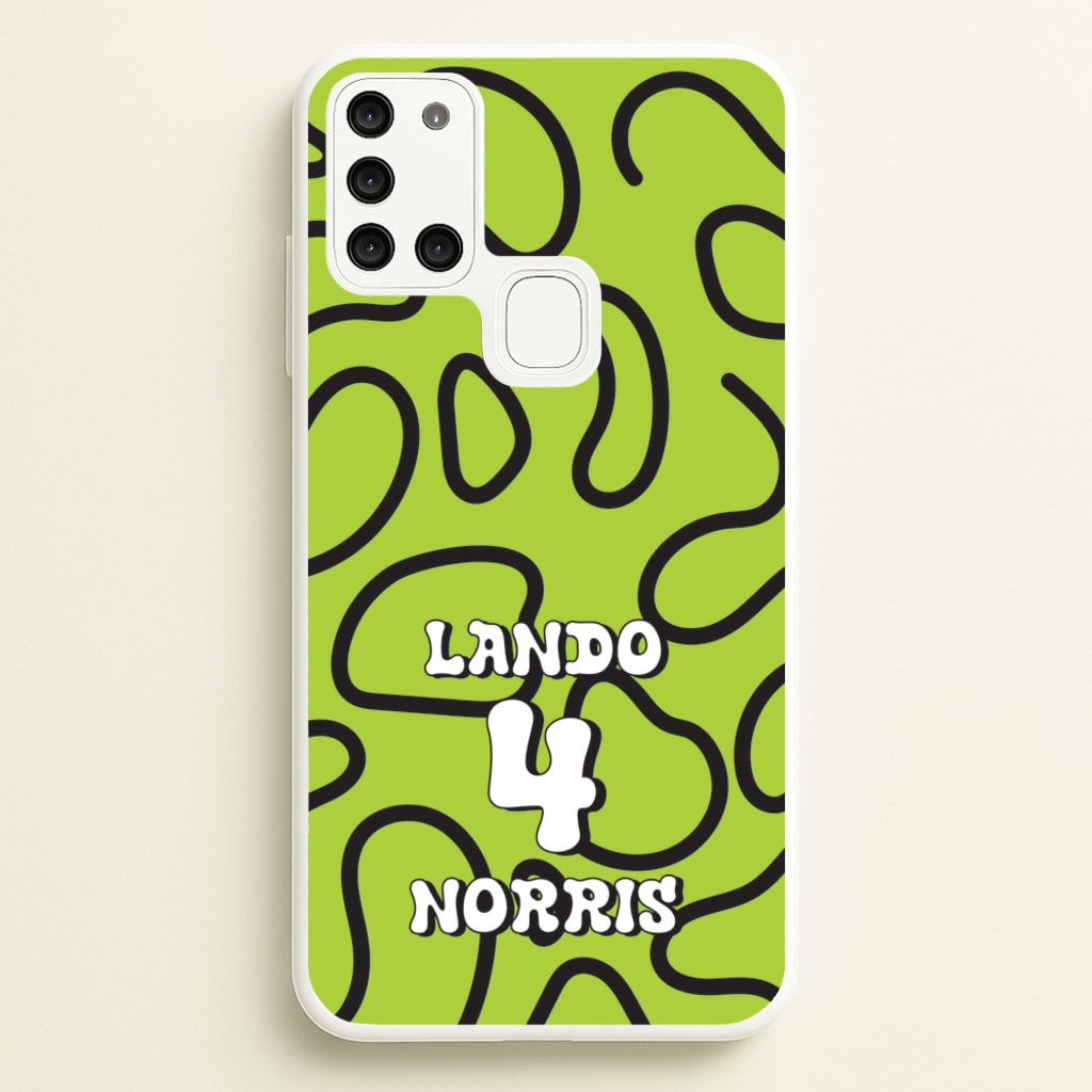 Lando 4 - F1 Phone Case for Galaxy A21s