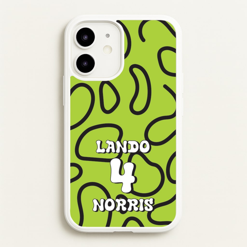 Lando 4 - F1 Phone Case for iPhone 12 / 12 Pro