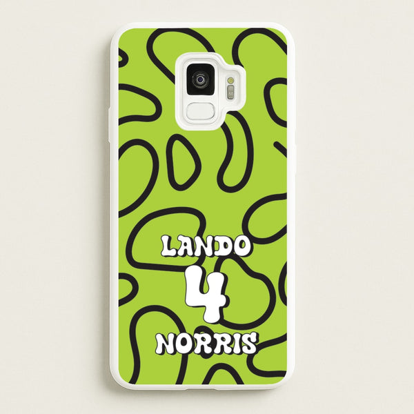 Lando 4 - F1 Phone Case for Galaxy S9