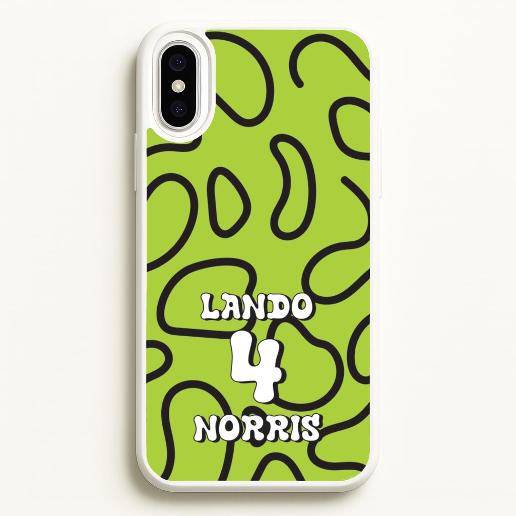 Lando 4 - F1 Phone Case for iPhone XS Max