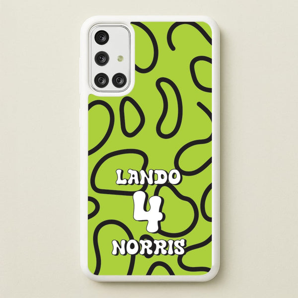 Lando 4 - F1 Phone Case for Galaxy A71