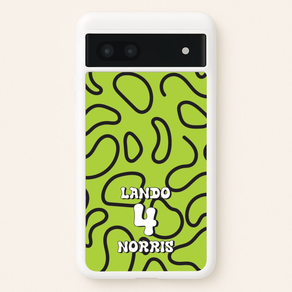 Lando 4 - F1 Phone Case for Google Pixel 7a