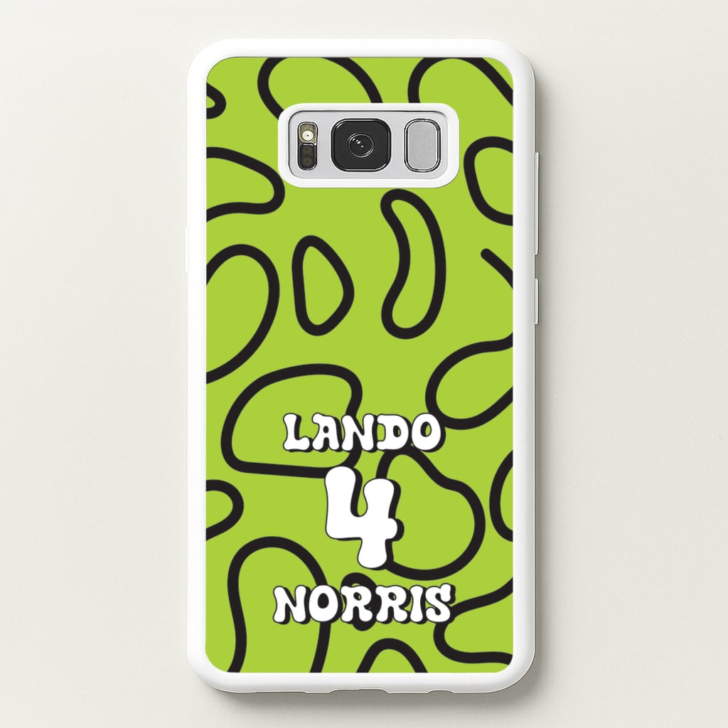 Lando 4 - F1 Phone Case for Galaxy S8