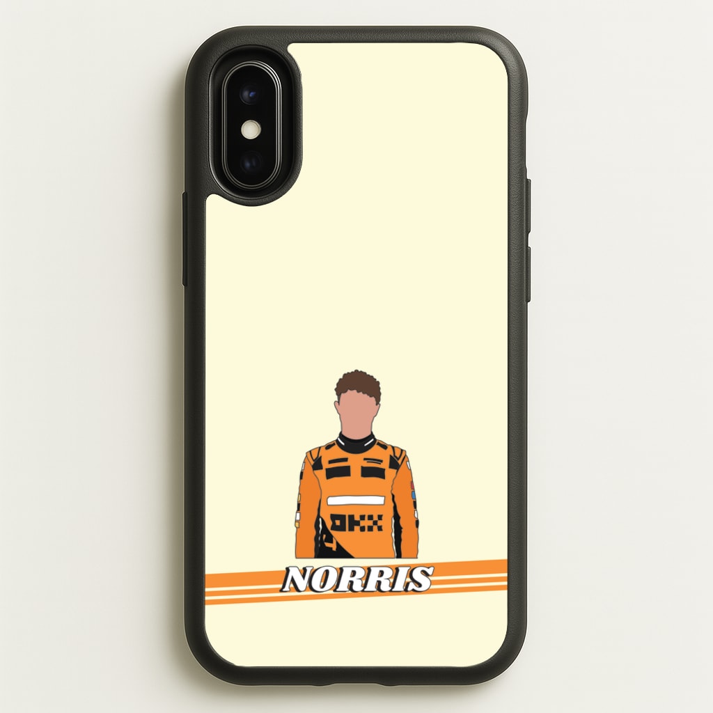 Norris - F1 Phone Case for iPhone X / XS