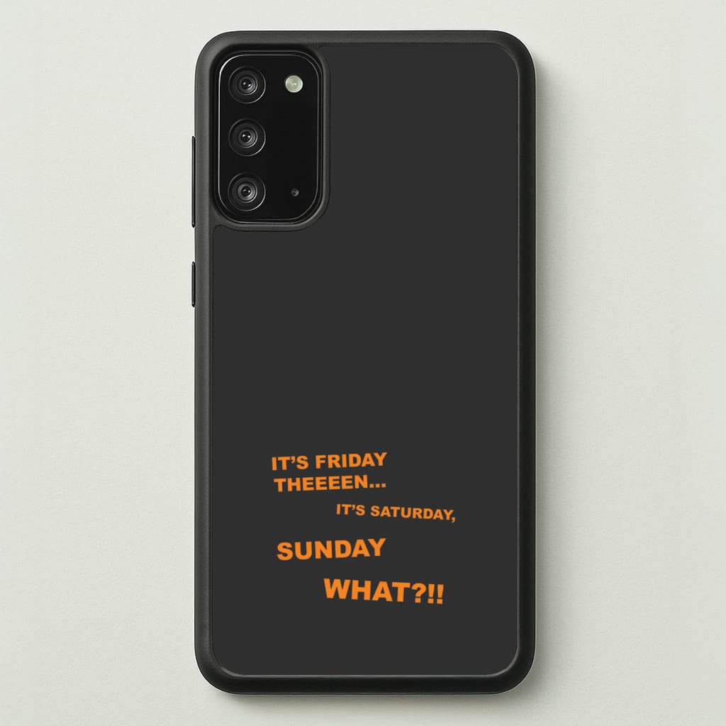 It's Friday Theeeen - F1 Phone Case for Galaxy Note 20