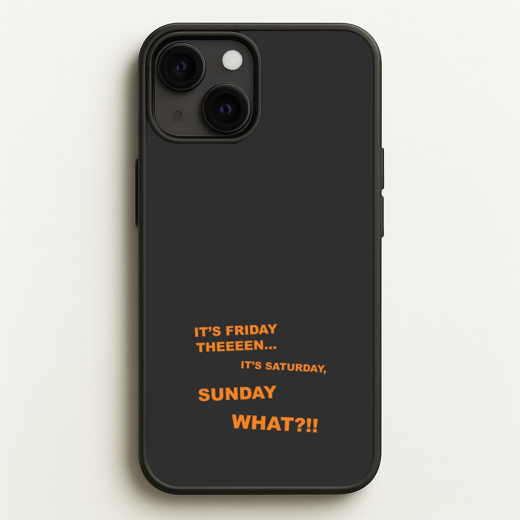 It's Friday Theeeen - F1 Phone Case for iPhone 13