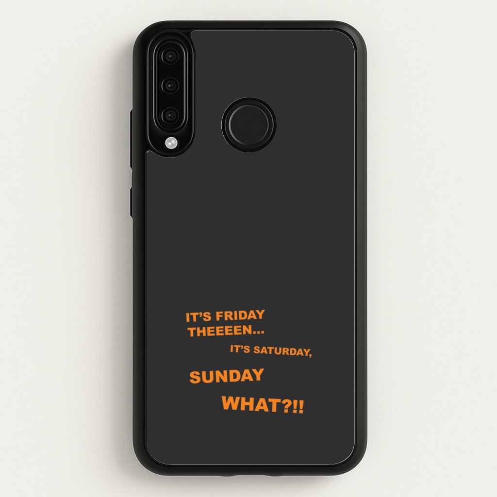 It's Friday Theeeen - F1 Phone Case for Huawei P30 Lite