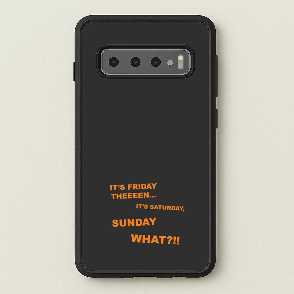 It's Friday Theeeen - F1 Phone Case for Galaxy S10 Plus