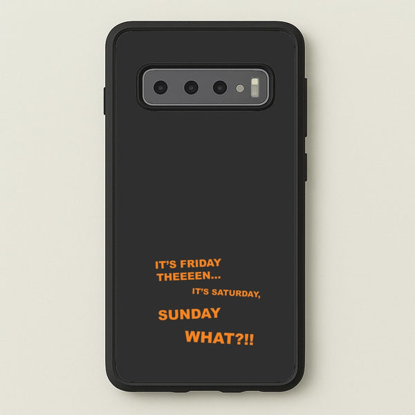 It's Friday Theeeen - F1 Phone Case for Galaxy S10 Plus