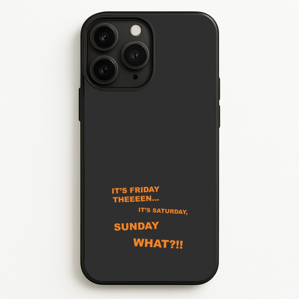 It's Friday Theeeen - F1 Phone Case for iPhone 11 Pro