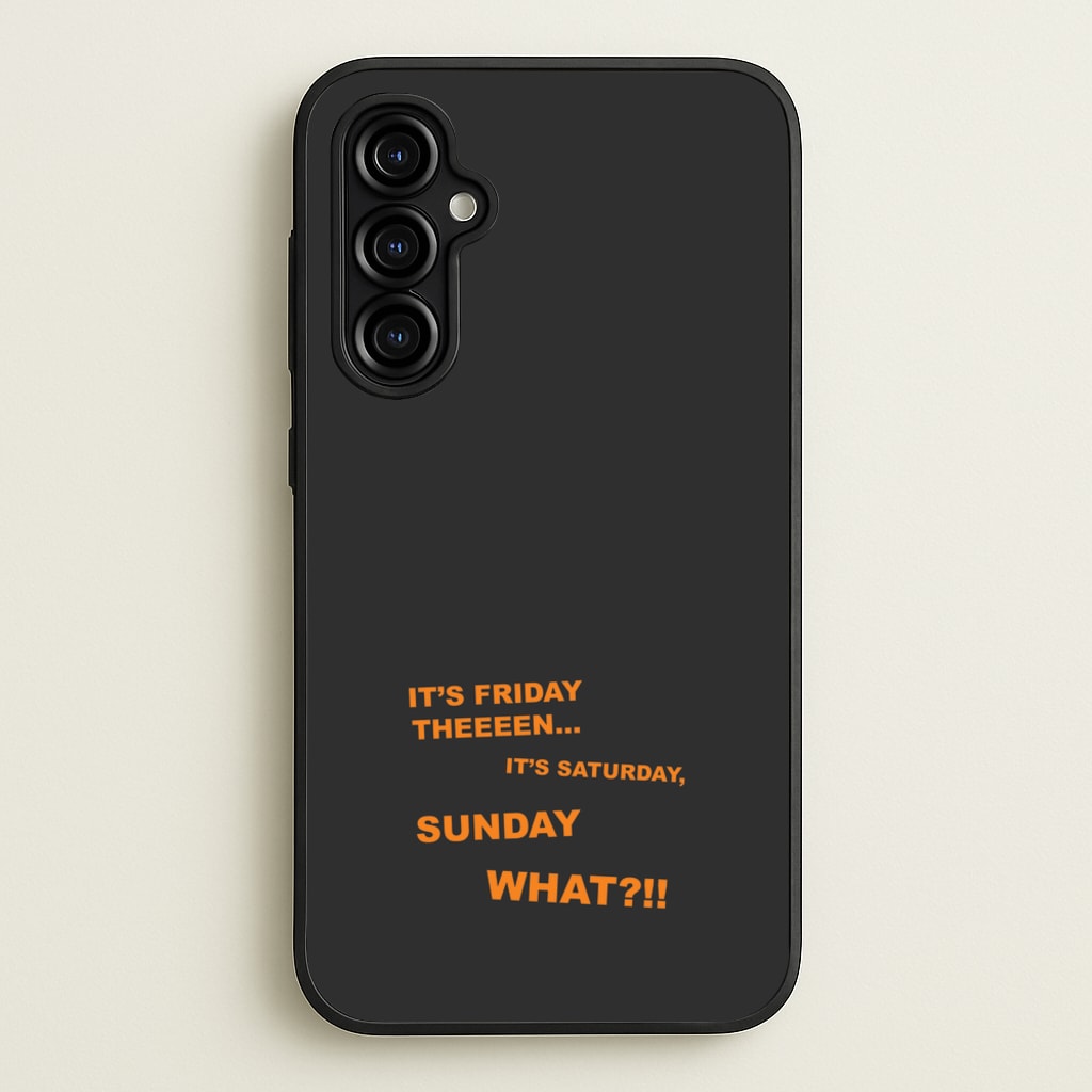 It's Friday Theeeen - F1 Phone Case for Galaxy A54