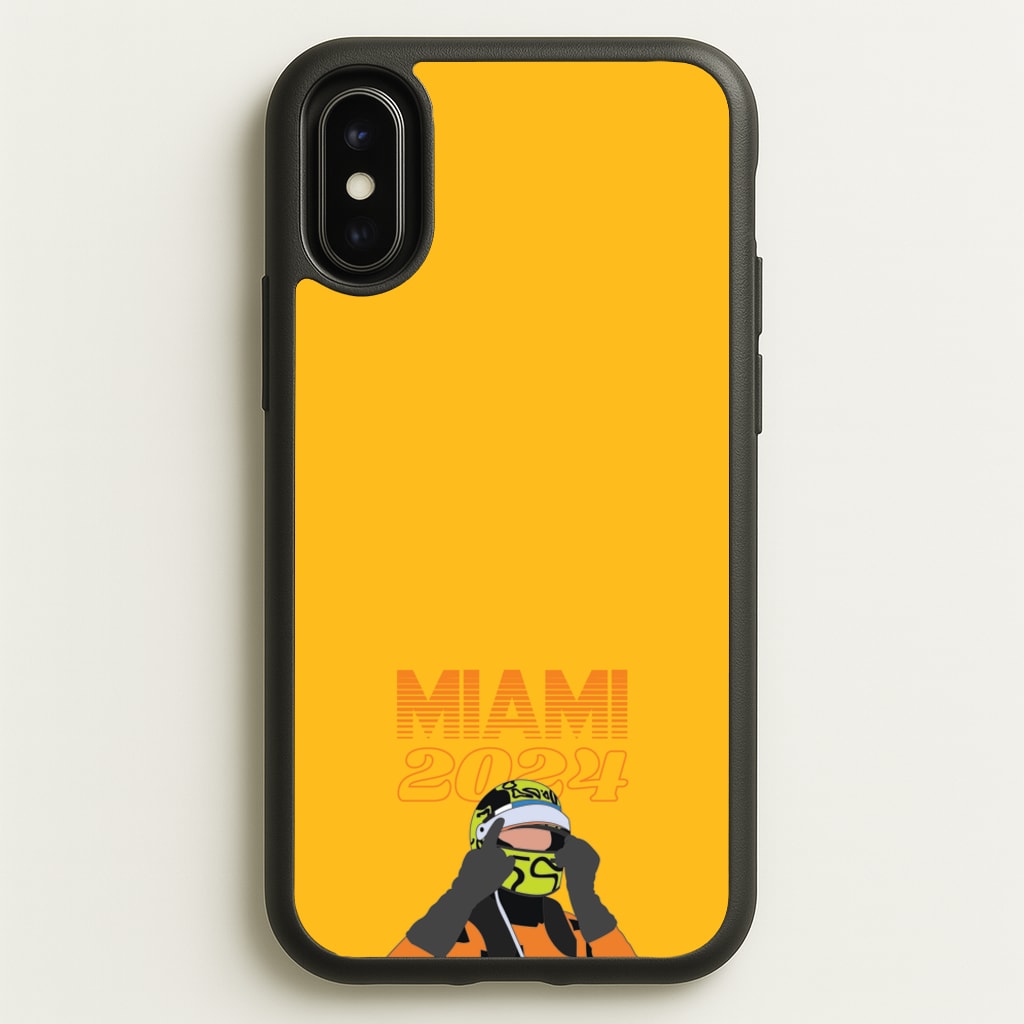 Miami 2024 - F1 Phone Case for iPhone X / XS