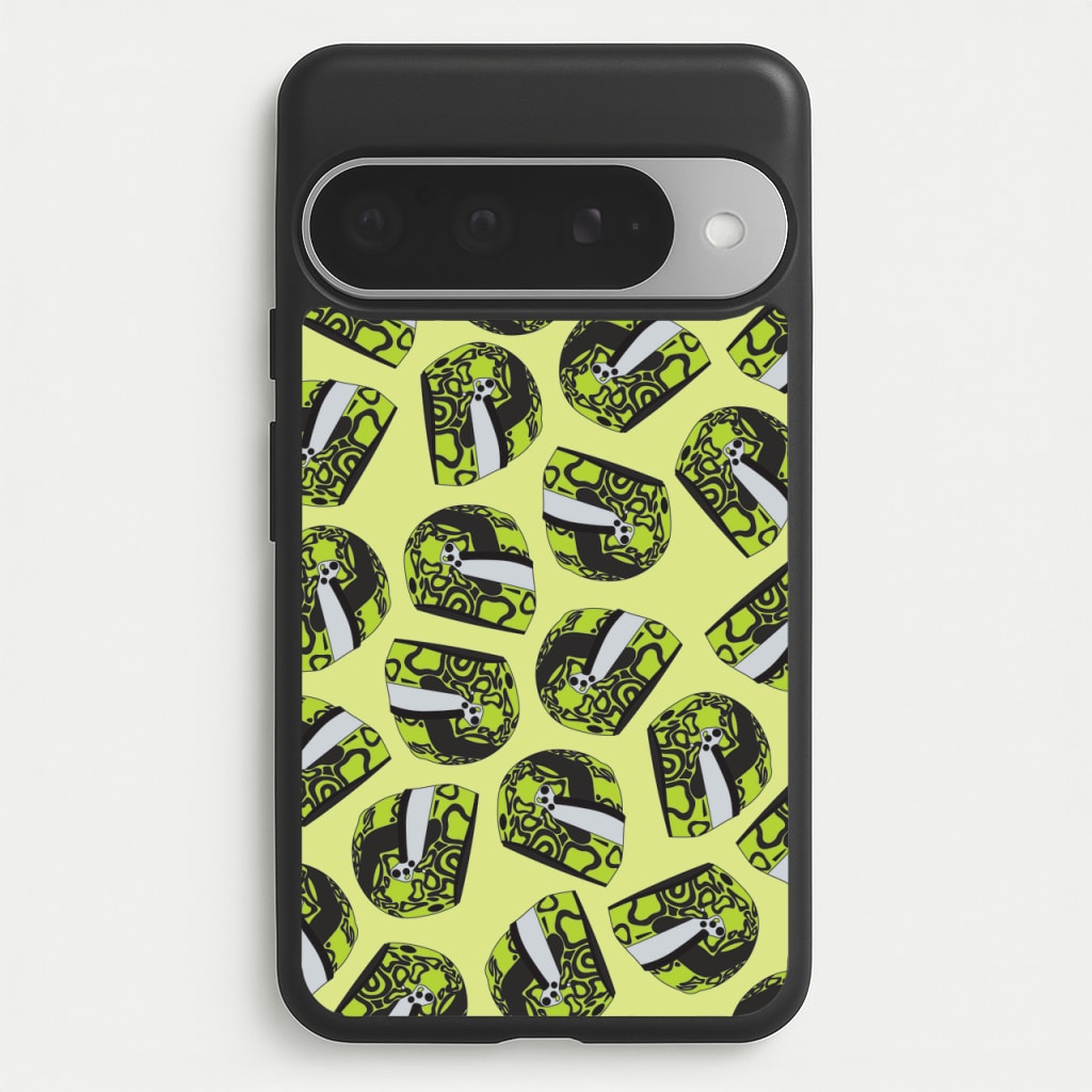 Lando Helmet Pattern Phone Case for Google Pixel 10 Pro XL