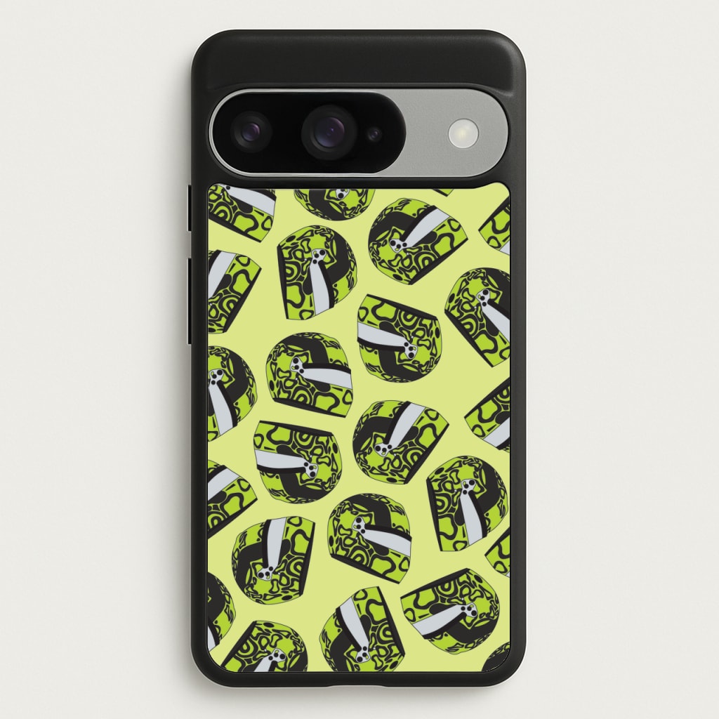 Lando Helmet Pattern Phone Case for Google Pixel 10 / 10 Pro