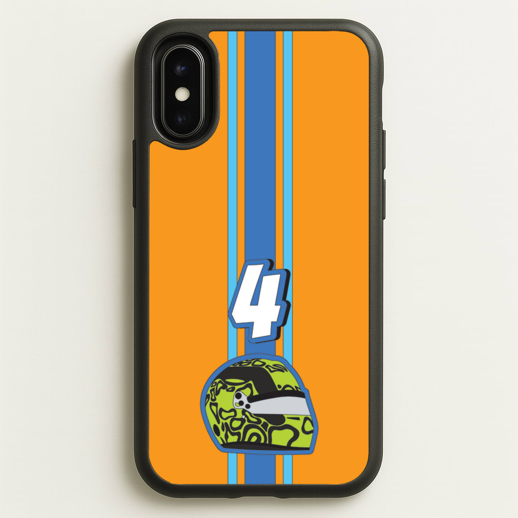 Helmet 4 - F1 Phone Case for iPhone X / XS