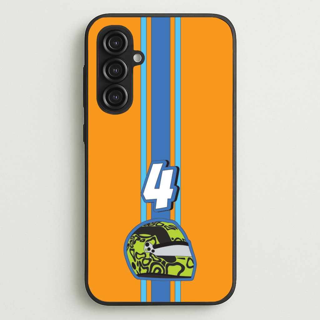 Helmet 4 - F1 Phone Case for Galaxy S23FE