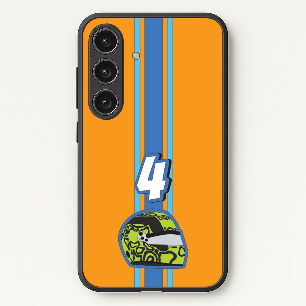 Helmet 4 - F1 Phone Case for Galaxy S24FE