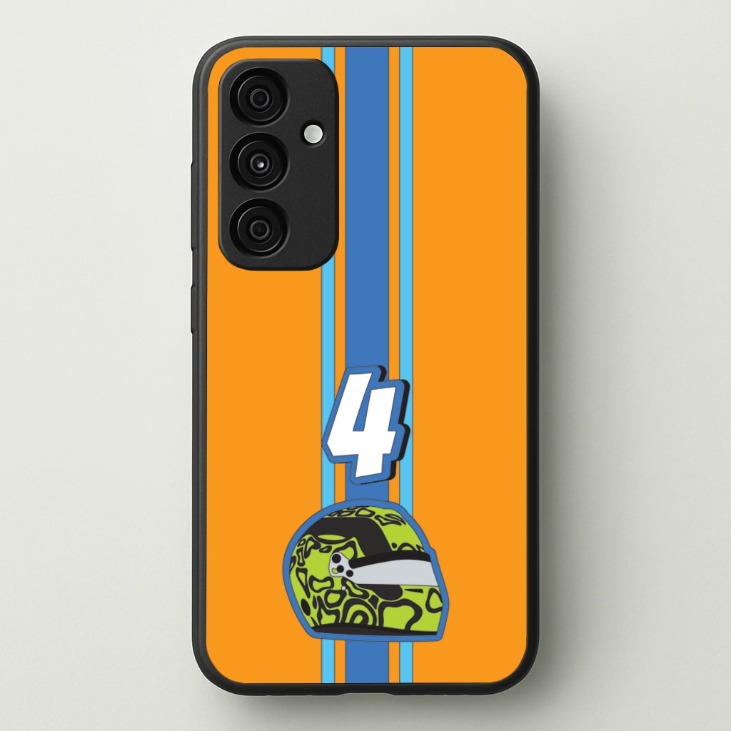 Helmet 4 - F1 Phone Case for Galaxy A35