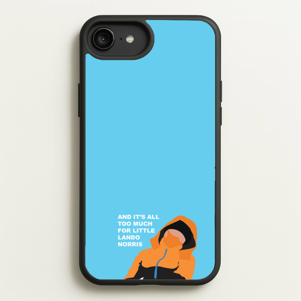 And It's All Too Much - F1 Phone Case for iPhone 6 Plus / 7 Plus / 8 Plus