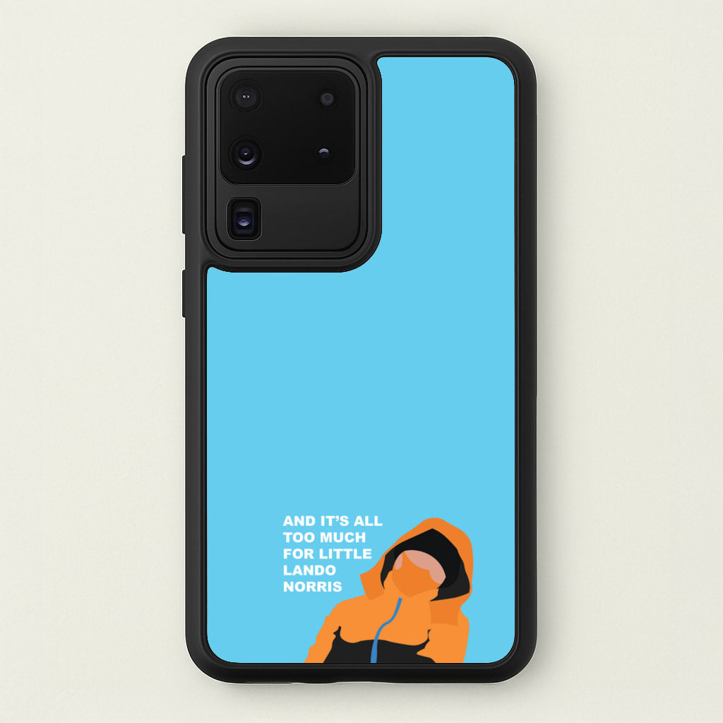 And It's All Too Much - F1 Phone Case for Galaxy S20 Ultra