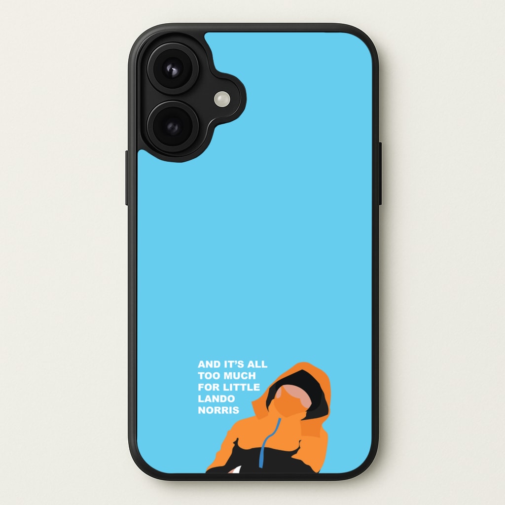 And It's All Too Much Phone Case for iPhone 17