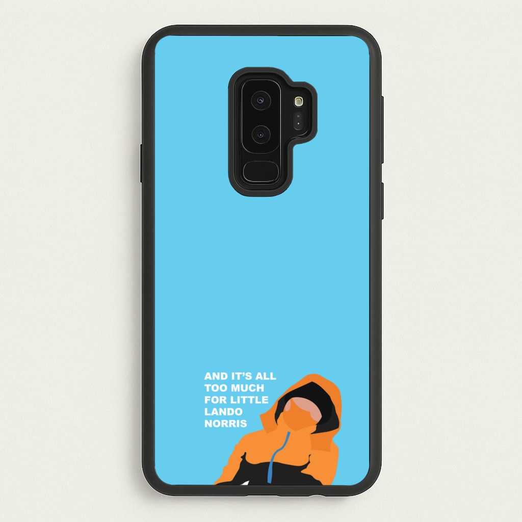 And It's All Too Much  - F1 Phone Case for Galaxy S9 Plus